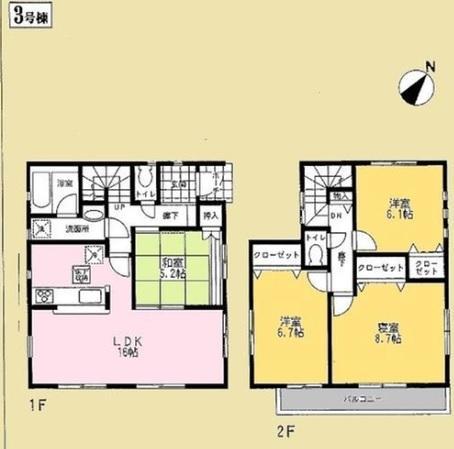 Floor plan. 3 is the issue areas of the floor plan