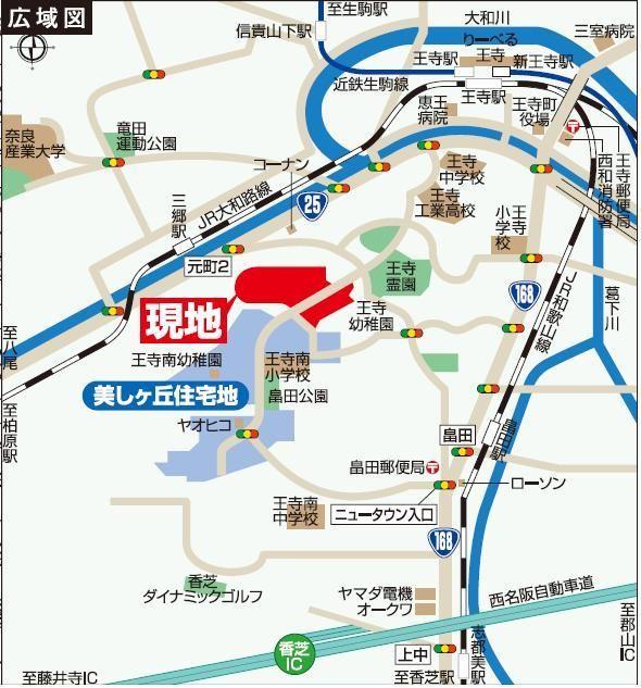 Local guide map. Around MAP