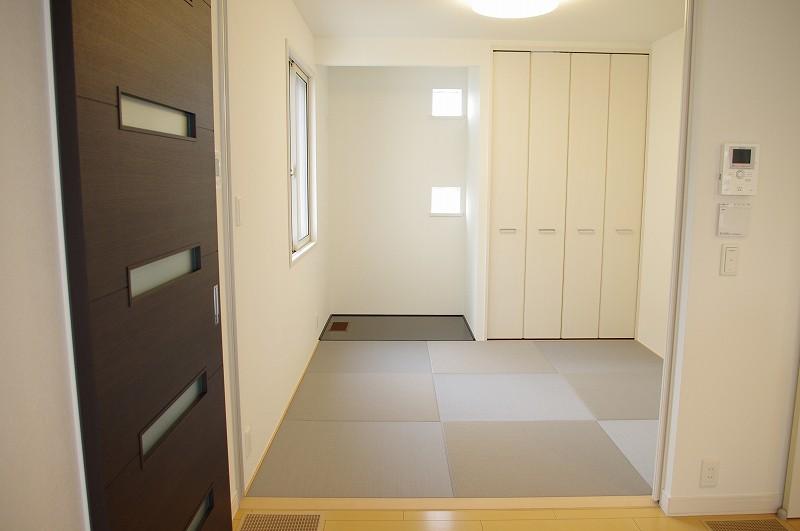 Model house photo. Housing wealth, Easy-to-use tatami corner