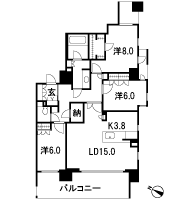 Floor: 3LDK + N (storeroom), the occupied area: 94.07 sq m, Price: 71,128,000 yen