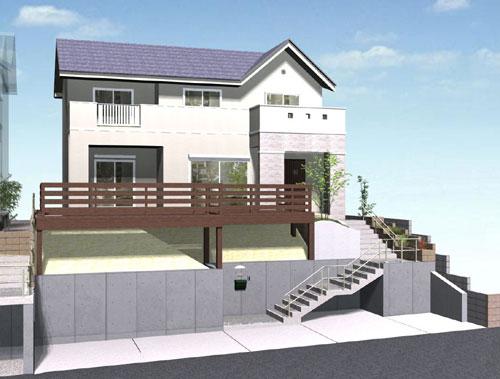 Building plan example (Perth ・ appearance). Building plan example Building price 15 million yen Building area 100 sq m