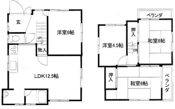 Floor plan. 11 million yen, 4LDK, Land area 118.03 sq m , Building area 75.52 sq m