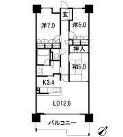 Floor: 3LDK, occupied area: 76.49 sq m, Price: TBD