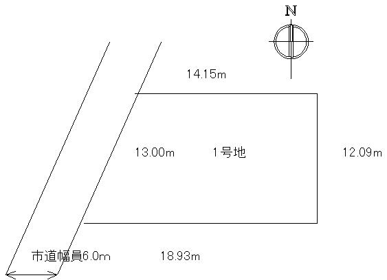 Compartment figure. Land price 17.6 million yen, Land area 200.18 sq m