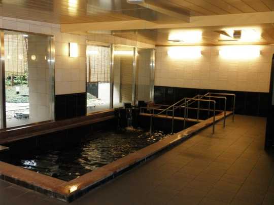 Local appearance photo. Building in the public bath (open-air bath ・ Sauna) There is. Use the hot water of Togoru