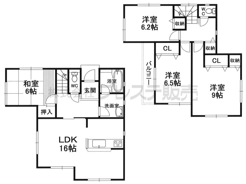 Floor plan. (No. 1 point), Price 23.8 million yen, 4LDK, Land area 130.87 sq m , Building area 101.65 sq m
