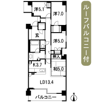 Floor: 4LDK, occupied area: 97.38 sq m, Price: 49.8 million yen