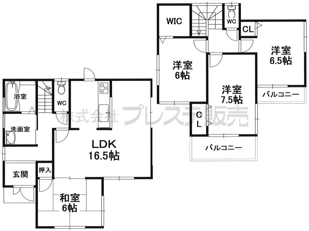 Floor plan. 25,900,000 yen, 4LDK, Land area 267.64 sq m , Building area 98.82 sq m