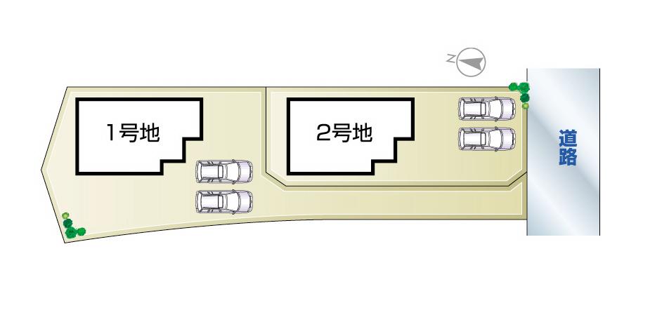 Compartment figure. 33,800,000 yen, 4LDK, Land area 155.37 sq m , Building area 105.98 sq m compartment view