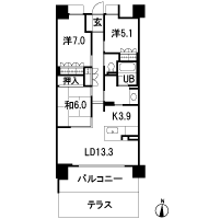 Floor: 3LDK, occupied area: 81.29 sq m, Price: 35.3 million yen