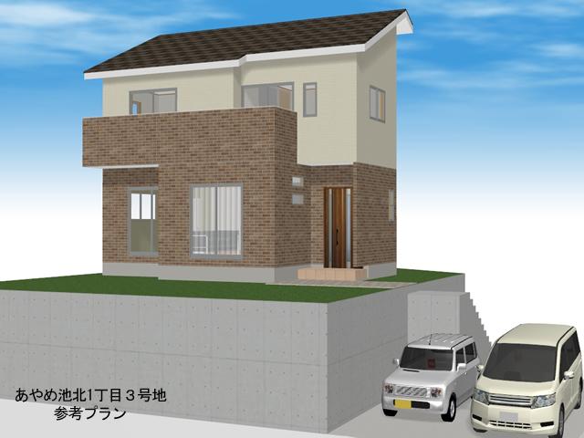 Building plan example (Perth ・ appearance). Building plan example (No. 3 locations) Building price 16,170,000 yen, Building area 92.57 sq m