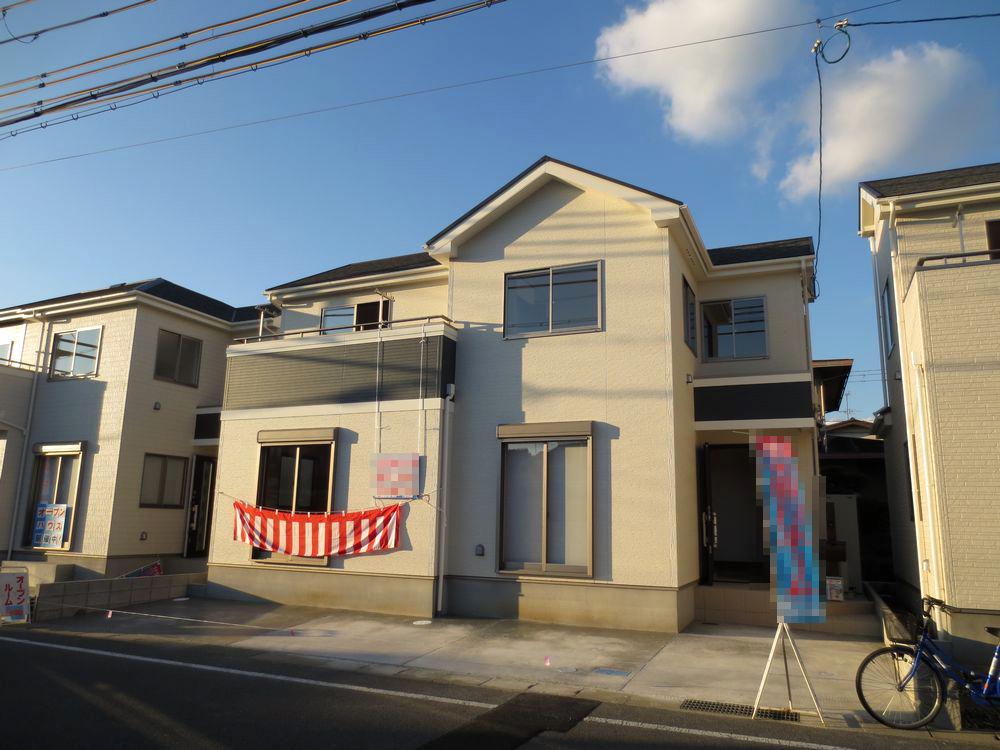 Local appearance photo. The building is completed already. Please feel free to contact us ■ All-electric ・ Is EcoCute housing (B Building appearance) ■ 