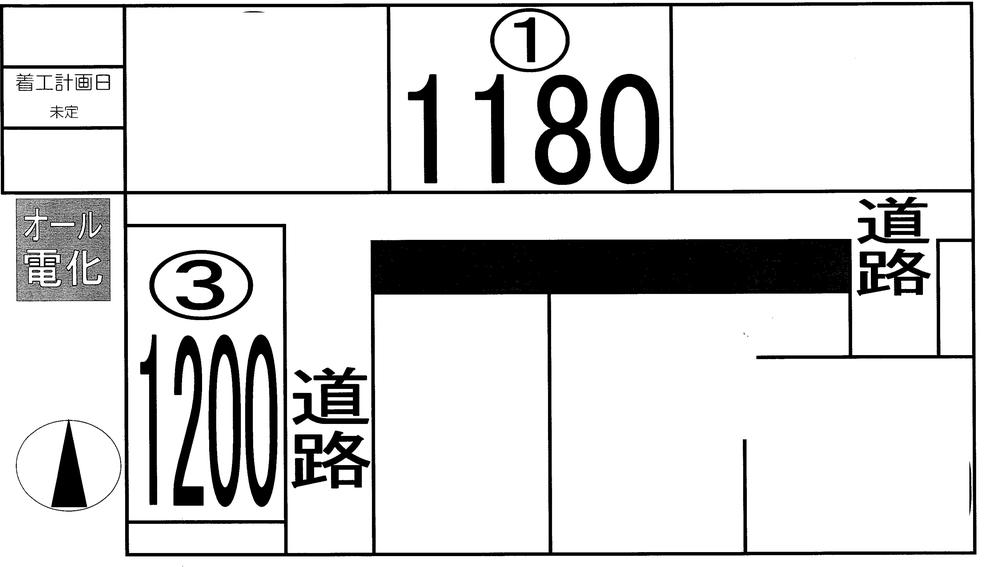 Compartment figure. Land price 11.8 million yen, Land area 140.91 sq m