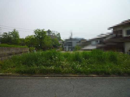 Local land photo. ◇ it is selling land of Haibara Station 5-minute walk.