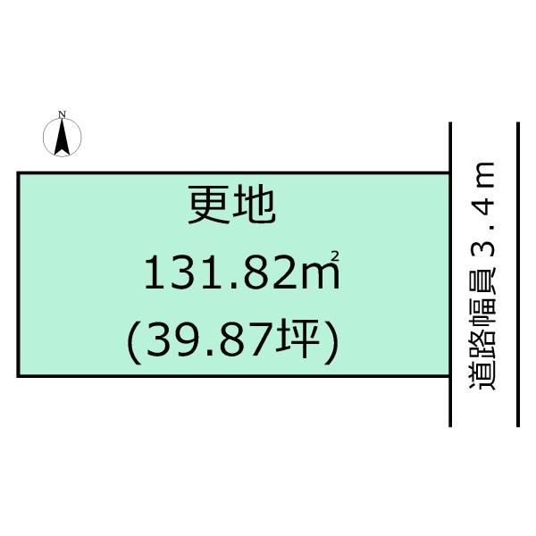 Compartment figure. Land price 20 million yen, Land area 131.82 sq m Station 1-minute walk! ! Is a vacant lot without building conditions