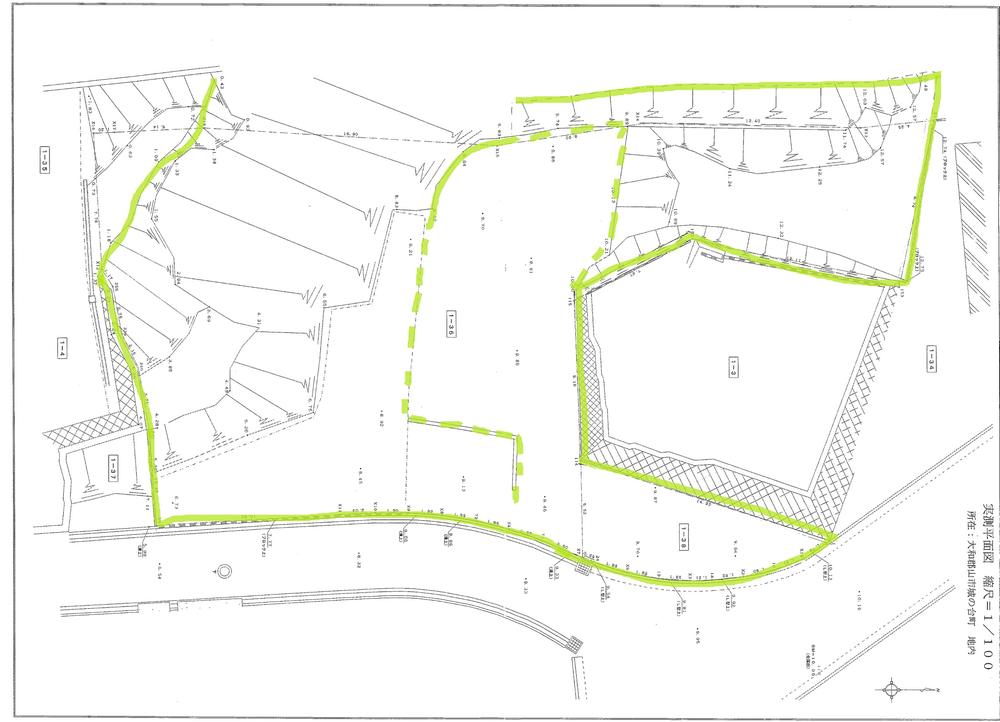 Compartment figure. Land price 8 million yen, Is a land area 166.5 sq m plan view For more information, please contact!