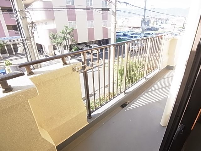 Balcony. After all, apartment balcony is sooo spacious ☆