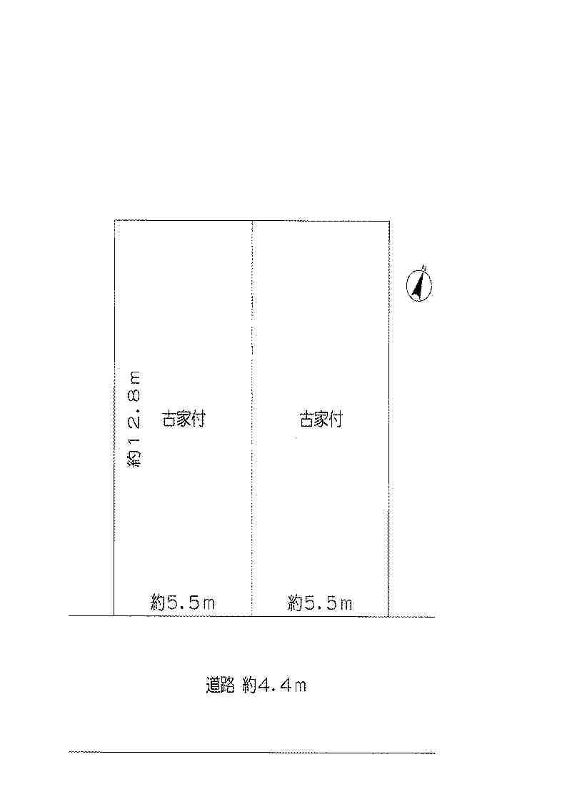 Compartment figure. Land price 8 million yen, Land area 138.85 sq m