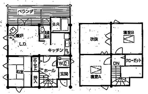 Floor plan. 13.8 million yen, 3LDK, Land area 249 sq m , Building area 89.1 sq m
