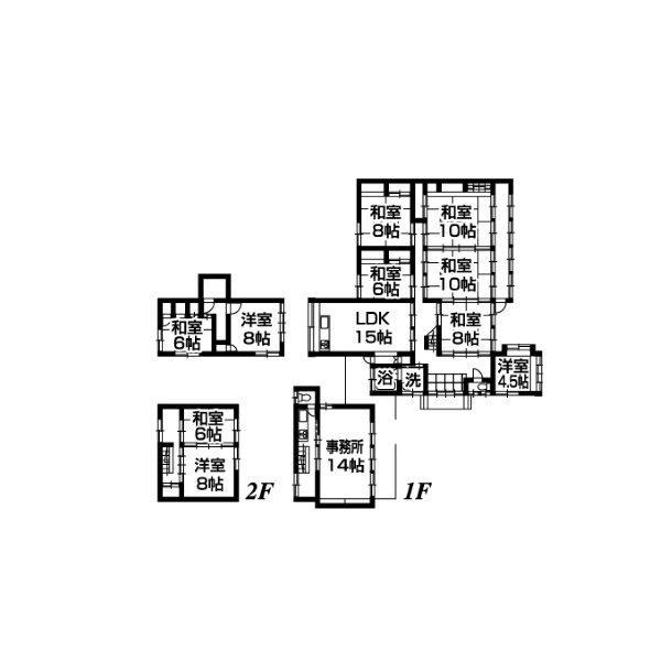 Floor plan. 5 million yen, 8LDK, Land area 991.92 sq m , Building area 186.79 sq m