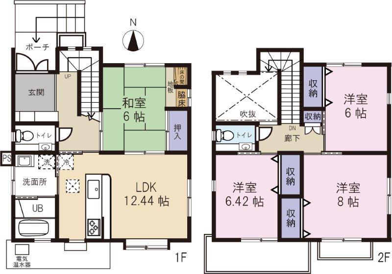Floor plan. 21 million yen, 4LDK, Land area 167.17 sq m , Building area 100.91 sq m