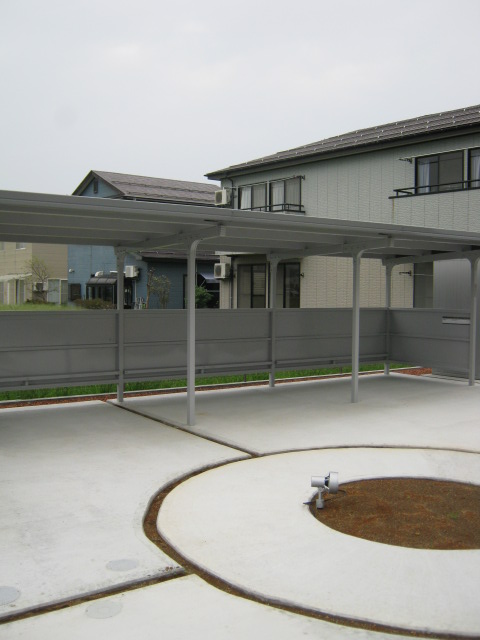 Other common areas. It is likely to relax because there is also a bicycle parking bench ☆ 