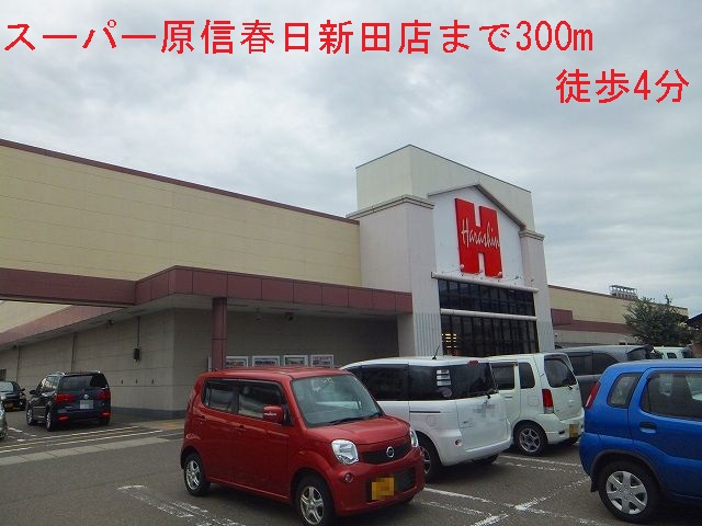 Supermarket. 300m to Super Harashin (Super)