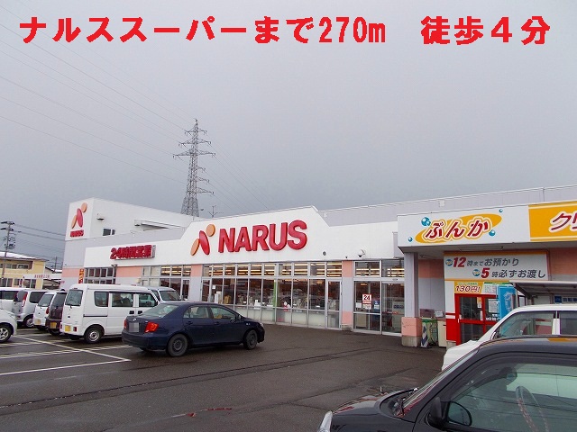 Supermarket. Narusu 270m to Super (Super)