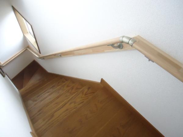 Other introspection. Stairs peace of mind with a handrail