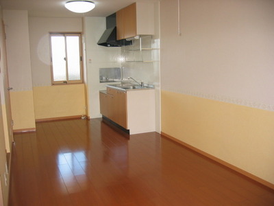 Kitchen. The photograph is a Building A