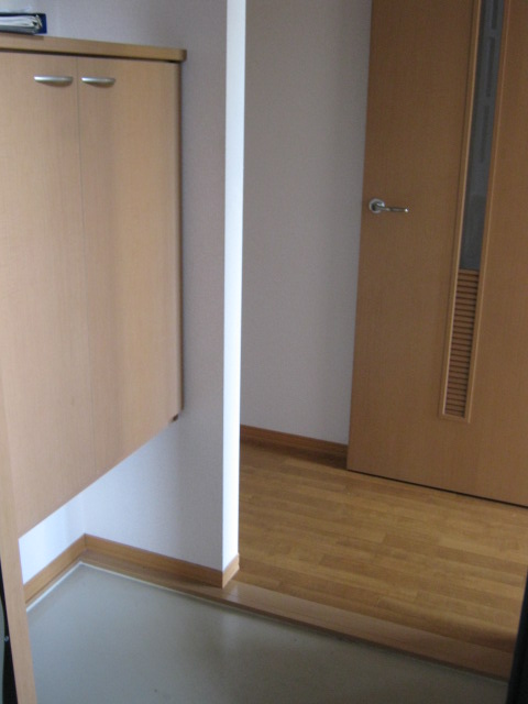 Entrance. Since there is also a cupboard can be stored shoes
