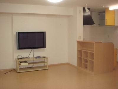 Living and room. It is with TV! 
