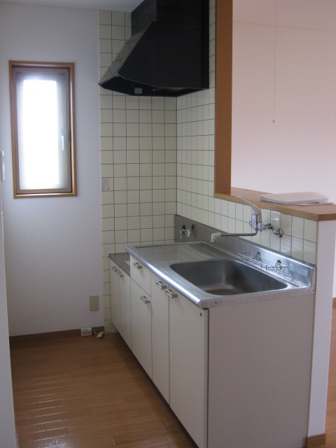 Kitchen. It is a popular face-to-face kitchen ☆ 