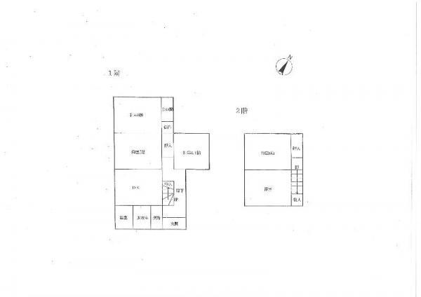 Floor plan. 11,850,000 yen, 5DK, Land area 158.33 sq m , Building area 81.97 sq m