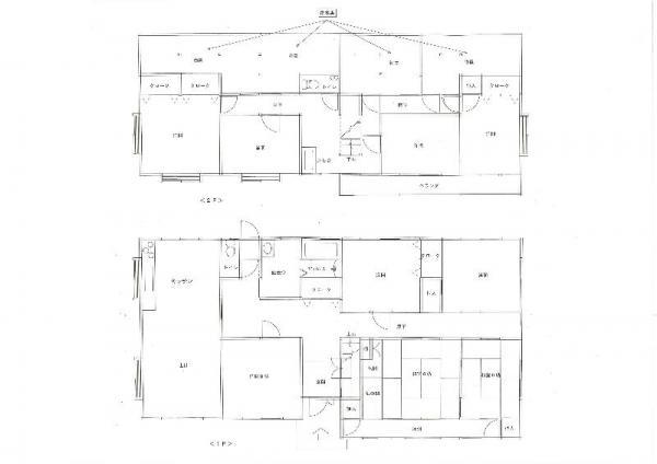 Floor plan. 26,800,000 yen, 9LDK, Land area 913.75 sq m , Building area 226.06 sq m 9LDK