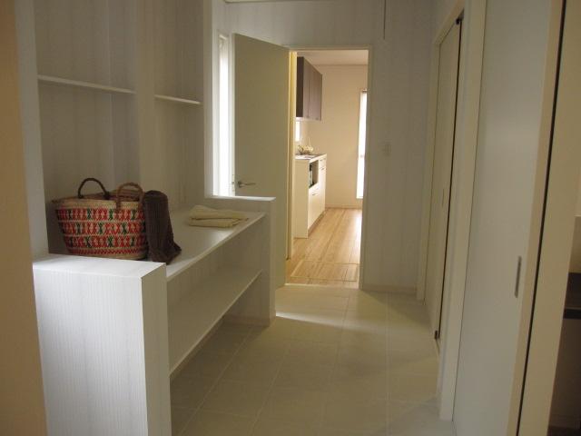 Wash basin, toilet. 4 Pledge of laundry room