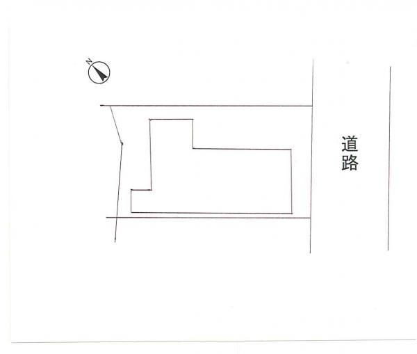 Compartment figure. Land price 6.1 million yen, Land area 165.73 sq m land price 6.1 million yen, Land area 165.73 square meters