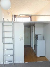 Living and room. It is with a loft room