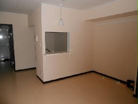 Living and room. There is also a room without furniture appliances