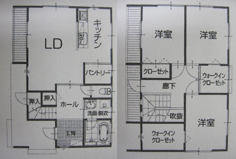 Floor plan. 25,480,000 yen, 3LDK, Land area 181.87 sq m , Building area 95.86 sq m