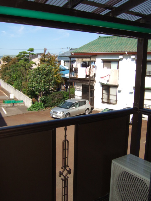 Balcony. West-facing veranda