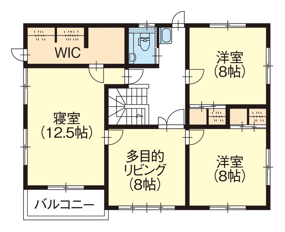 Floor plan. 46,500,000 yen, 7LDK + S (storeroom), Land area 268.73 sq m , Building area 312.96 sq m 2 floor