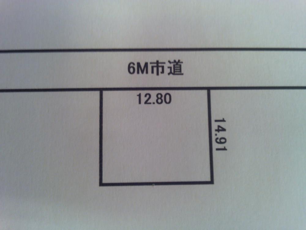 Compartment figure. Land price 10 million yen, Land area 190.84 sq m