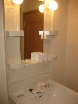 Washroom. Bathroom vanity