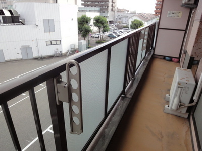 Balcony. Spacious balcony