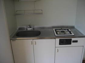 Kitchen. With gas stove