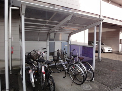Other common areas. There is bicycle storage