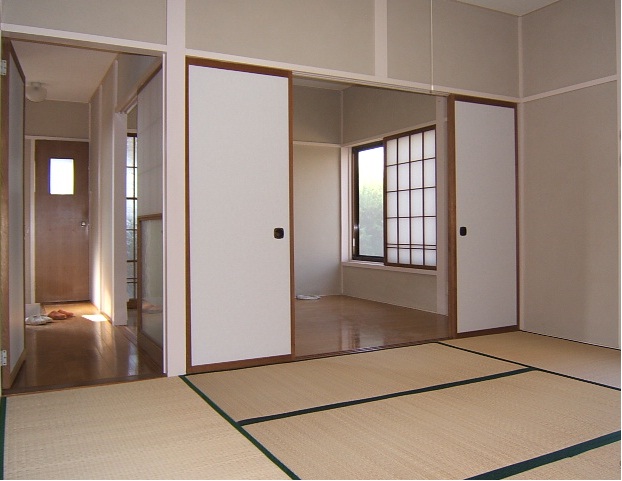 Living and room. Japanese-style room ~ kitchen