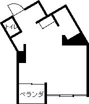 Floor plan. Price 1.6 million yen, Occupied area 23.36 sq m