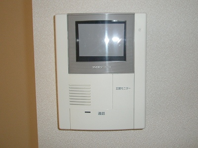 Security. Check the visitor's in the intercom with a TV monitor! 